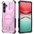 Захисний чохол Deexe Bibercas J-16 Series для Samsung Galaxy S25 (S931) - Pink: фото 1 з 6