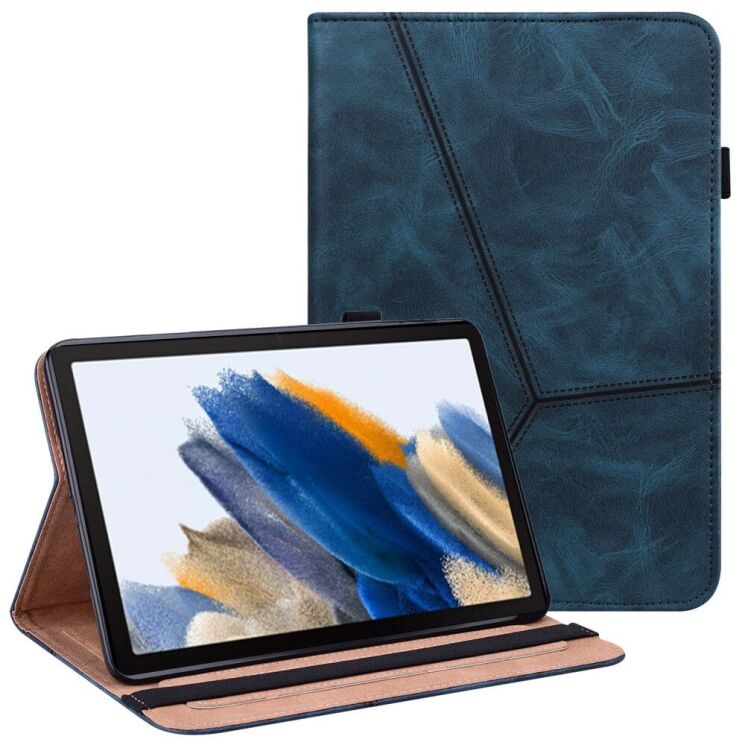 Защитный чехол Deexe Business Cover для Samsung Galaxy Tab A9 (X110/115) - Blue: фото 1 из 12