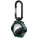 Защитный чехол Deexe Carbon Clip для Apple AirTags - Olive Green (274016G). Фото 1 из 5