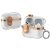 Захисний чохол Deexe Clear Luxe для Apple AirPods Pro 2 - Rose Gold: фото 1 з 8