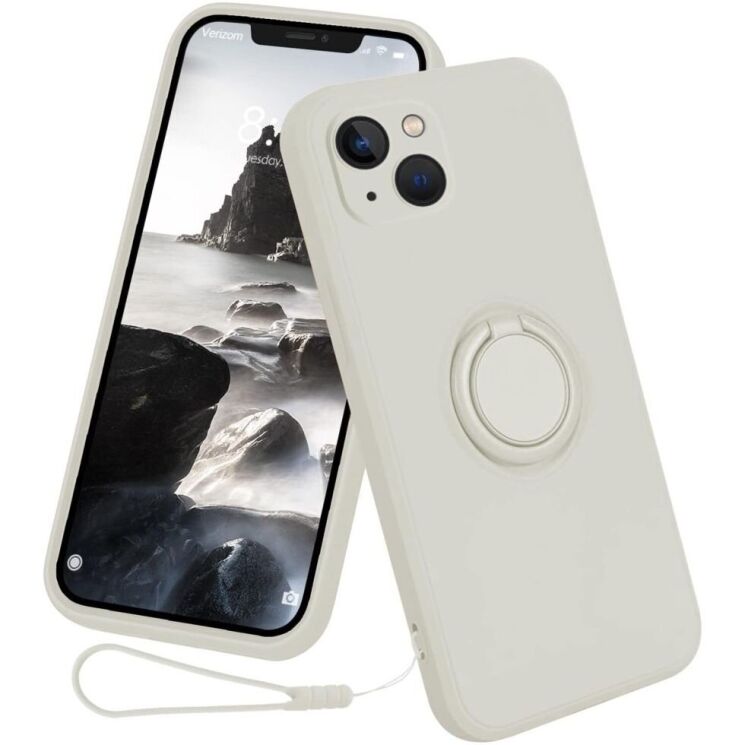 Защитный чехол Deexe Color Shell для Apple iPhone 15 - White: фото 1 из 7