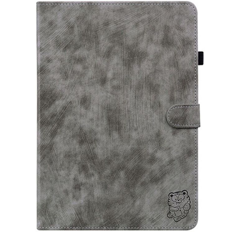 Защитный чехол Deexe Cute Tiger для Xiaomi Redmi Pad 2 - Grey: фото 6 из 7