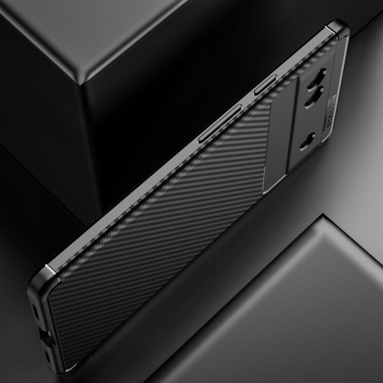 Захисний чохол Deexe Fusion для Google Pixel 6a - Black: фото 6 з 8