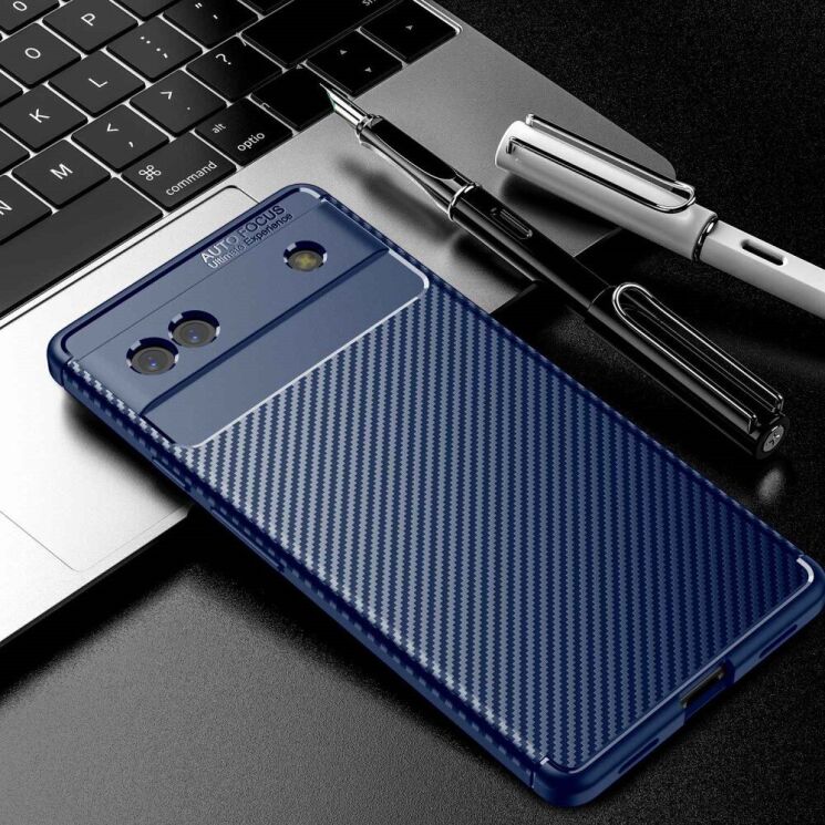 Захисний чохол Deexe Fusion для Google Pixel 6a - Black: фото 8 з 8