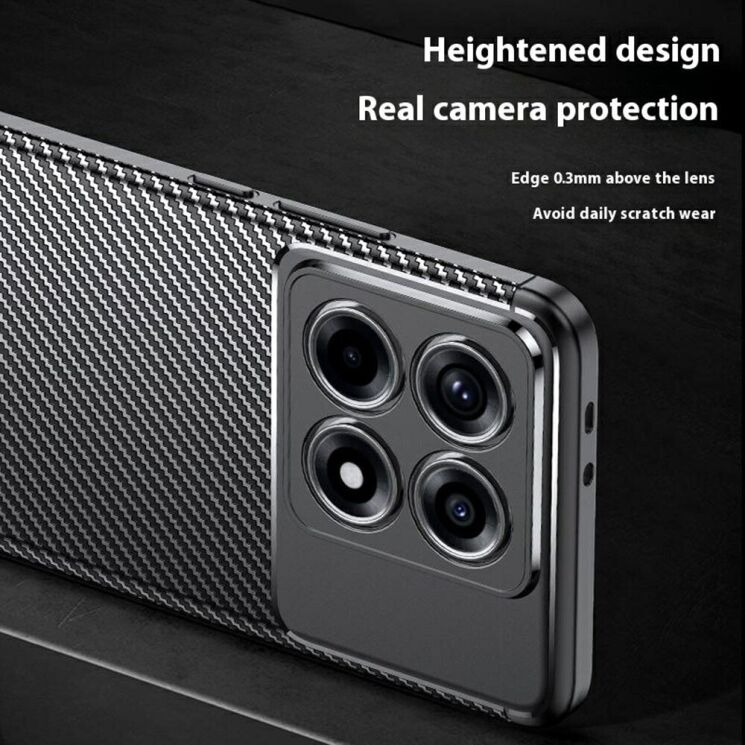 Защитный чехол Deexe Fusion для Xiaomi 14T Pro - Black: фото 5 из 7