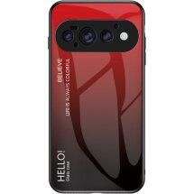 Захисний чохол Deexe Gradient Color для Google Pixel 11 Pro XL - Red / Black: фото 1 з 8