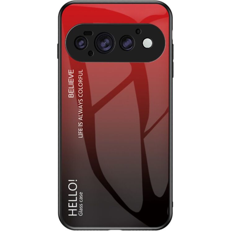 Захисний чохол Deexe Gradient Color для Google Pixel 11 Pro XL - Red / Black: фото 1 з 8