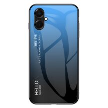 Защитный чехол Deexe Gradient Color для Samsung Galaxy A07 (A075) - Blue / Black: фото 1 из 9