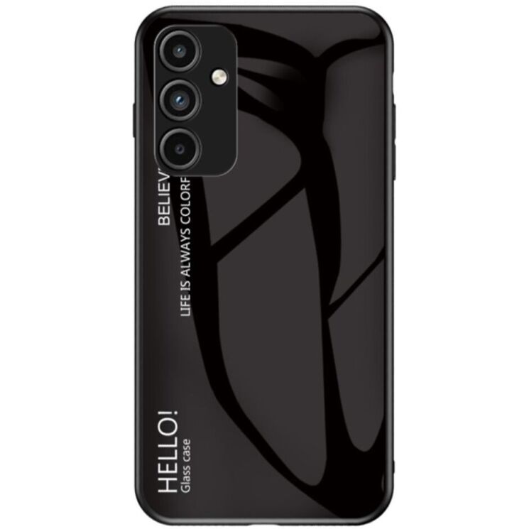 Защитный чехол Deexe Gradient Color для Samsung Galaxy A15 (A155) - Black: фото 1 из 12