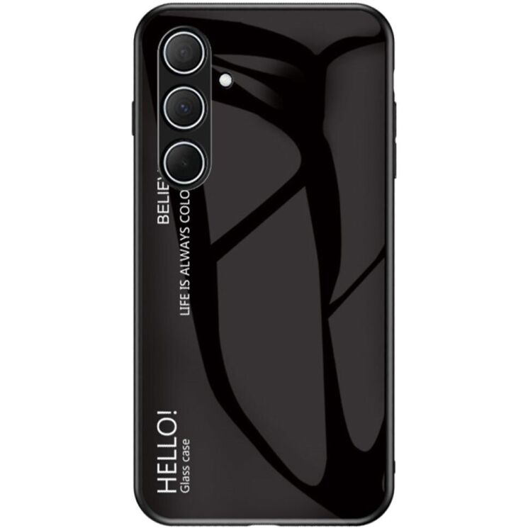 Защитный чехол Deexe Gradient Color для Samsung Galaxy A36 (A366) - Black: фото 1 из 7