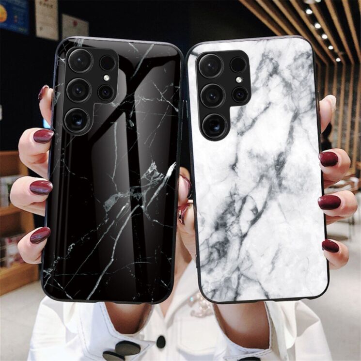 Захисний чохол Deexe Gradient Pattern для Samsung Galaxy S25 Ultra (S938) - White: фото 6 з 7