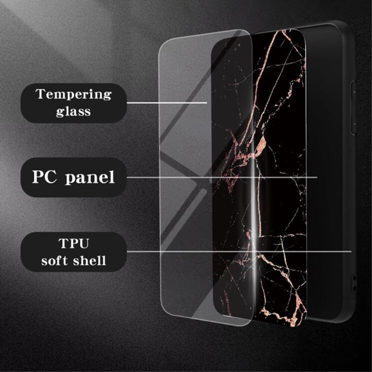 Захисний чохол Deexe Gradient Pattern для Samsung Galaxy S25 Ultra (S938) - White: фото 2 з 7