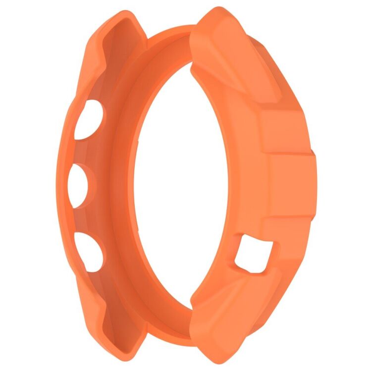 Защитный чехол Deexe Hollow Cover для Garmin Approach S70 47mm - Orange: фото 3 из 8