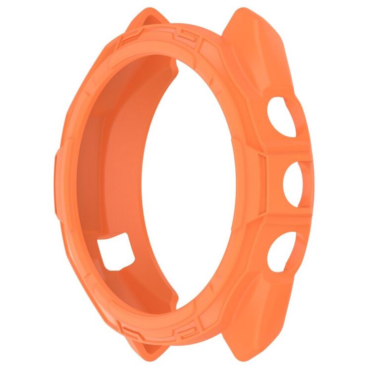 Защитный чехол Deexe Hollow Cover для Garmin Approach S70 47mm - Orange: фото 2 из 8