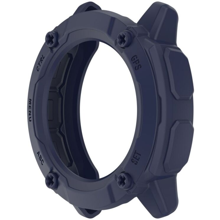 Защитный чехол Deexe Hollow Cover для Garmin Instinct 2X - Midnight Blue: фото 4 из 8