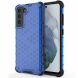 Защитный чехол Deexe Honeycomb Series для Samsung Galaxy S21 FE (G990) - Blue (230624L). Фото 1 из 6