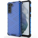 Захисний чохол Deexe Honeycomb Series для Samsung Galaxy S21 FE (G990) - Blue (230624L)