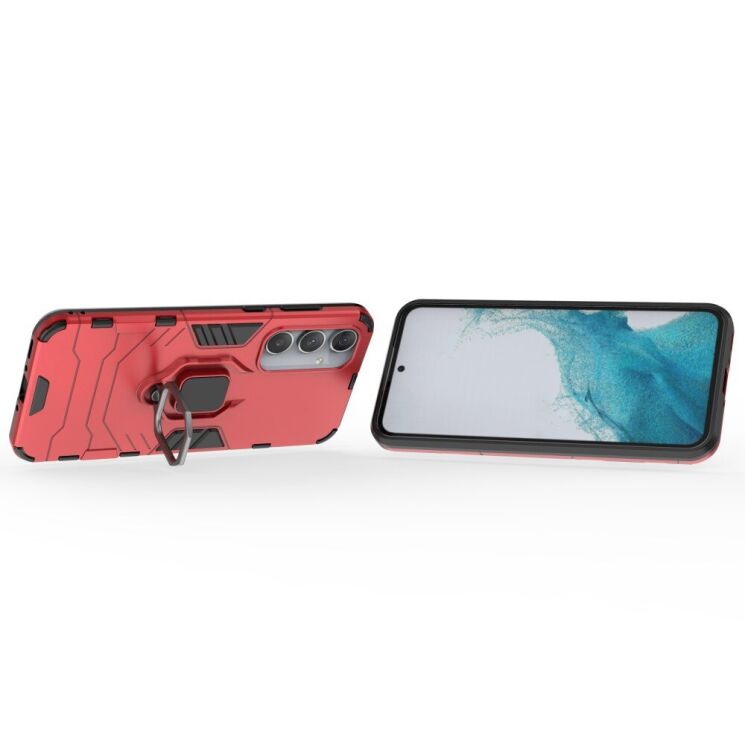 Защитный чехол Deexe Hybrid Case для Samsung Galaxy A35 (A356) - Red: фото 2 из 5