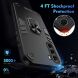 Защитный чехол Deexe Hybrid Shell для Infinix Hot 50 - Blue (365923L). Фото 4 из 7