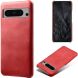 Защитный чехол Deexe Leather Back Cover для Google Pixel 8 Pro - Red (325870R). Фото 1 из 4