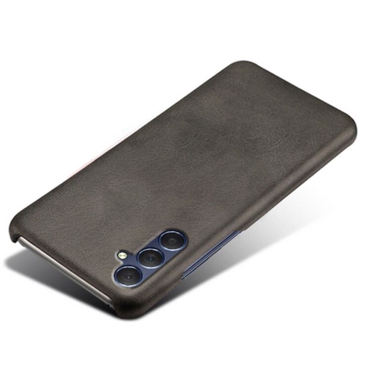 Захисний чохол Deexe Leather Back Cover для Samsung Galaxy A05s (A057) - Black: фото 3 з 4