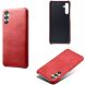 Захисний чохол Deexe Leather Back Cover для Samsung Galaxy M15 (M156) - Red (349527R). Фото 4 з 4