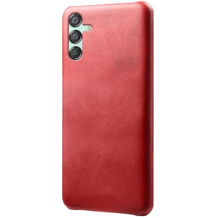 Захисний чохол Deexe Leather Back Cover для Samsung Galaxy M15 (M156) - Red: фото 1 з 4