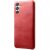 Захисний чохол Deexe Leather Back Cover для Samsung Galaxy M15 (M156) - Red: фото 1 з 4