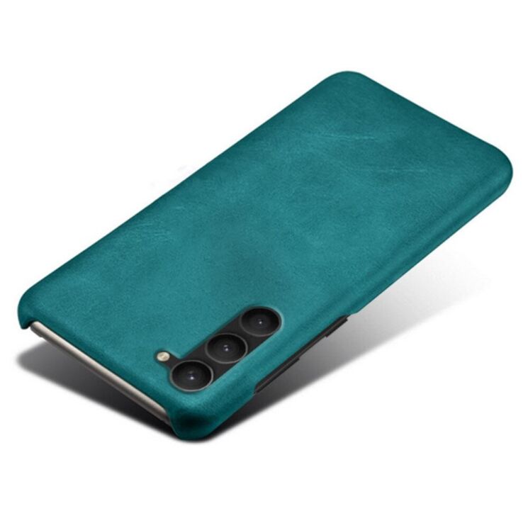 Захисний чохол Deexe Leather Back Cover для Samsung Galaxy S24 - Green: фото 3 з 4