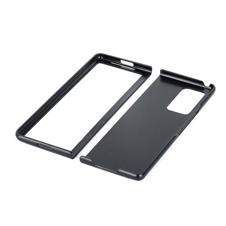Защитный чехол Deexe Leather Case для Samsung Galaxy Fold 2 - Black: фото 4 из 4