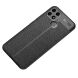 Защитный чехол Deexe Leather Cover для Oppo A15 / A15s - Black (260403B). Фото 9 из 17