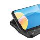 Защитный чехол Deexe Leather Cover для Oppo A15 / A15s - Black (260403B). Фото 7 из 17