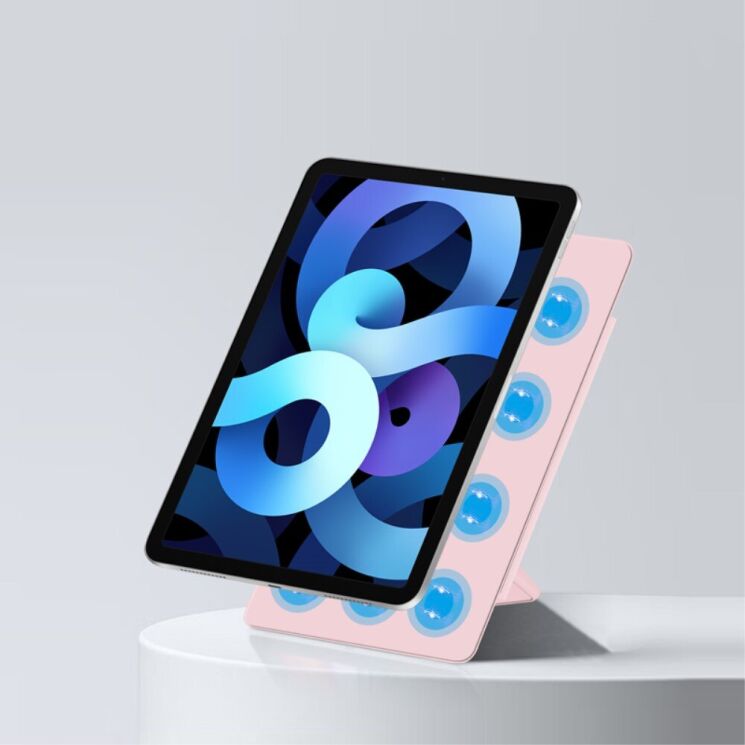 Защитный чехол Deexe Magnetic Case для Apple iPad Air 13 M3/M2 (2025/2024) / iPad Pro 12.9 (2020/2021/2022) - Pink: фото 5 из 7