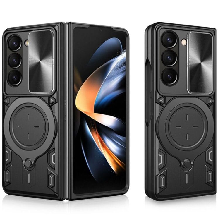 Защитный чехол Deexe Magnetic Space (FF) для Samsung Galaxy Fold 5 - Black: фото 1 из 7