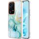 Защитный чехол Deexe Marble Style для Honor 200 Lite - Green (363133G). Фото 1 из 6
