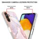 Защитный чехол Deexe Marble Style для Samsung Galaxy A36 (A366) - Light Purple (372067LV). Фото 4 из 5