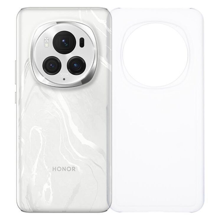 Защитный чехол Deexe Matte Shell для Honor Magic 6 Pro - Transparent: фото 1 из 6