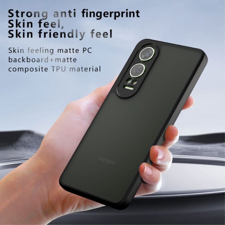 Защитный чехол Deexe Matte Skin для OnePlus Nord CE 4 Lite - Black: фото 9 из 11
