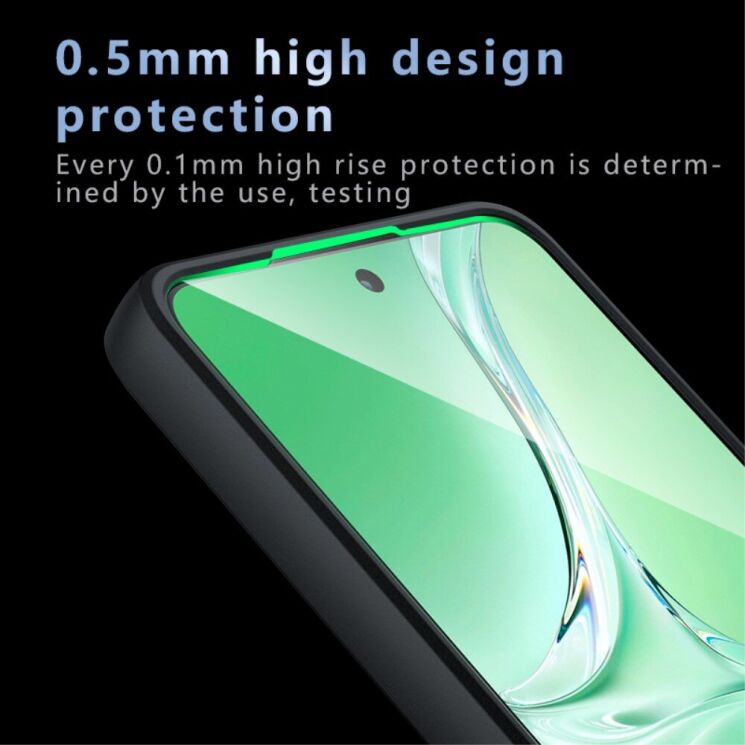 Защитный чехол Deexe Matte Skin для OnePlus Nord CE 4 Lite - Black: фото 8 из 11
