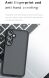 Защитный чехол Deexe Matte Skin для Samsung Galaxy S24 FE (S721) - Transparent / Black (375107H). Фото 11 из 12