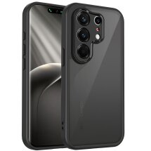 Защитный чехол Deexe Matte Skin для TECNO Camon 50 - Transparent Black: фото 1 из 8
