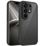 Захисний чохол Deexe Matte Skin для TECNO Camon 50 - Transparent Black: фото 1 з 8