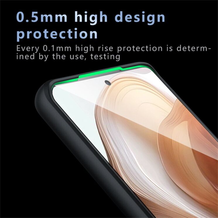 Защитный чехол Deexe Matte Skin with MagSafe для Motorola Edge 50 Ultra - Black: фото 6 из 10