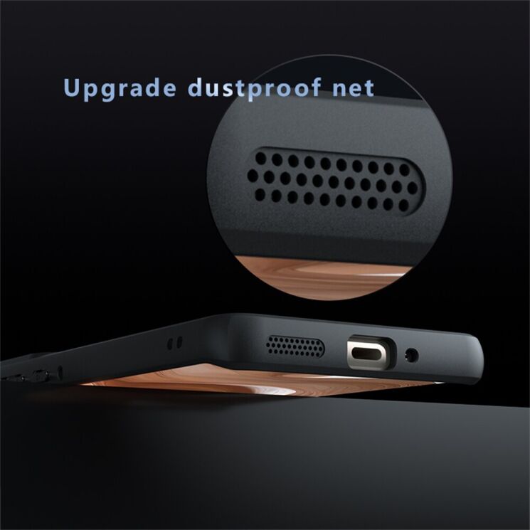 Защитный чехол Deexe Matte Skin with MagSafe для Motorola Edge 50 Ultra - Black: фото 5 из 10