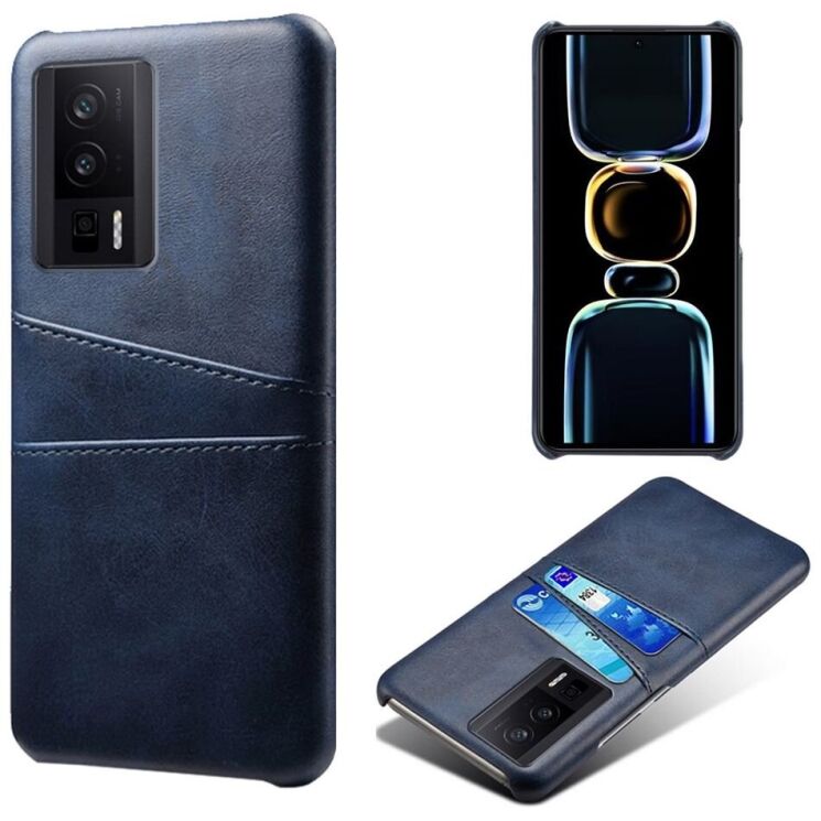 Защитный чехол Deexe Pocket Case для Xiaomi Poco F5 Pro / Redmi K60 / Redmi K60 Pro - Blue: фото 1 из 4