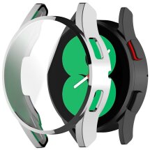 Захисний чохол Deexe Protective Frame для Samsung Galaxy Watch FE (40mm) - Silver: фото 1 з 7