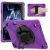Защитный чехол Deexe Rotation Hybrid для Samsung Galaxy Tab S12 Plus - Purple: фото 1 из 10