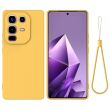 Защитный чехол Deexe Silicone Case для Infinix Note 50 / Note 50 Pro - Yellow (379204Y)