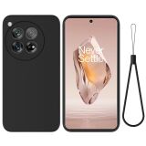Захисний чохол Deexe Silicone Case для OnePlus 12R / Ace 3 - Black (346602B)