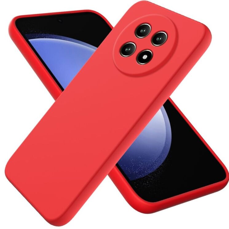 Защитный чехол Deexe Silicone Case для Realme 13 Pro / 13 Pro Plus - Red: фото 1 из 8